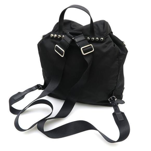 Prada Nylon Studded Backpack - Picture 2 of 9